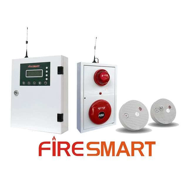 FireSmart wireless fire alarm system