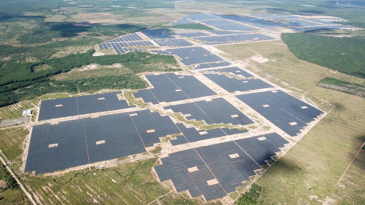 kết nối hệ thống báo cháy trong nhà máy điện mặt trời Lộc Ninh