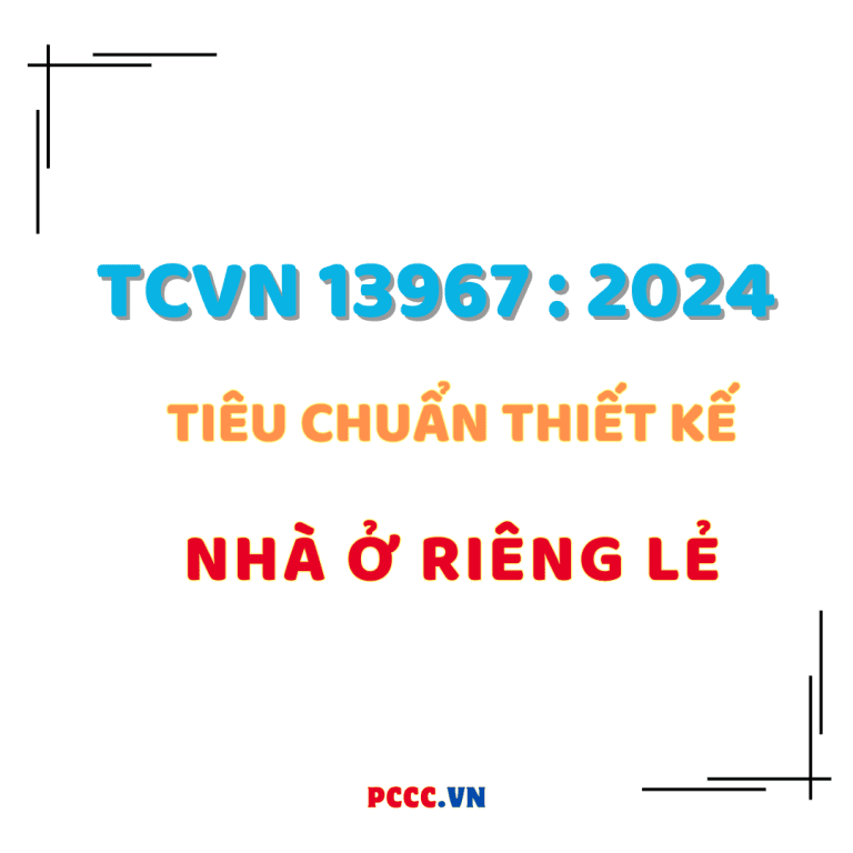 TCVN 13967 tiêu chuẩn nhà ở riêng lẻ 2024