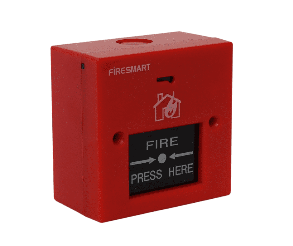 nút nhấn báo cháy không dây FireSmart - ปุ่มกดเตือนภัยไฟไร้สาย FireSmart