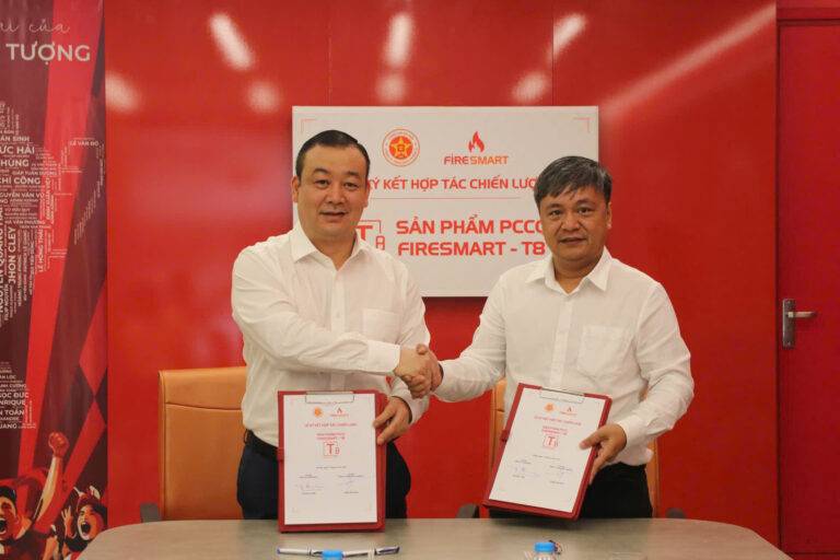 T8 sẽ hợp tác chiến lược cùng Firesmart về sản phẩm Hệ thống PCCC