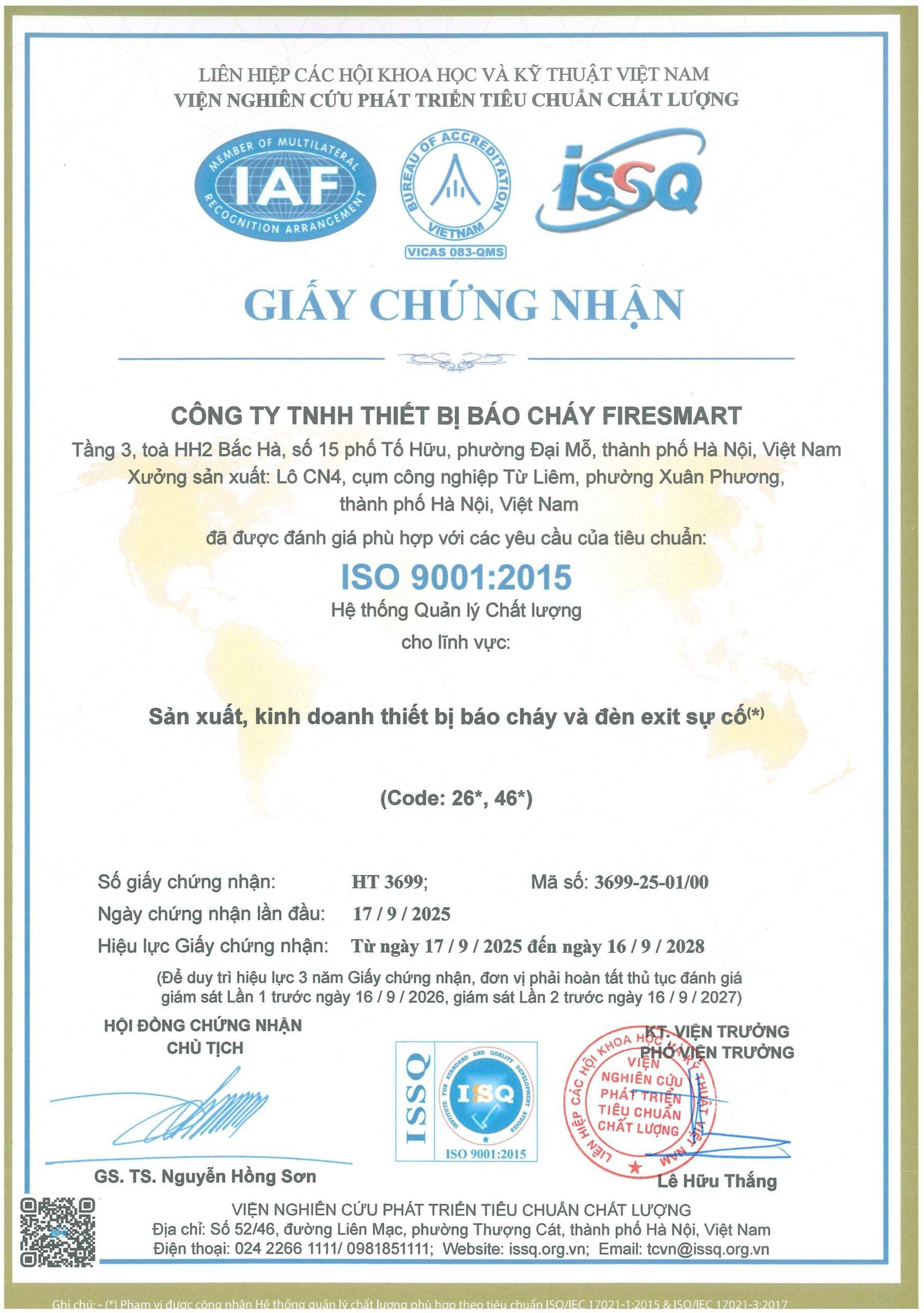 Giấy chứng nhận