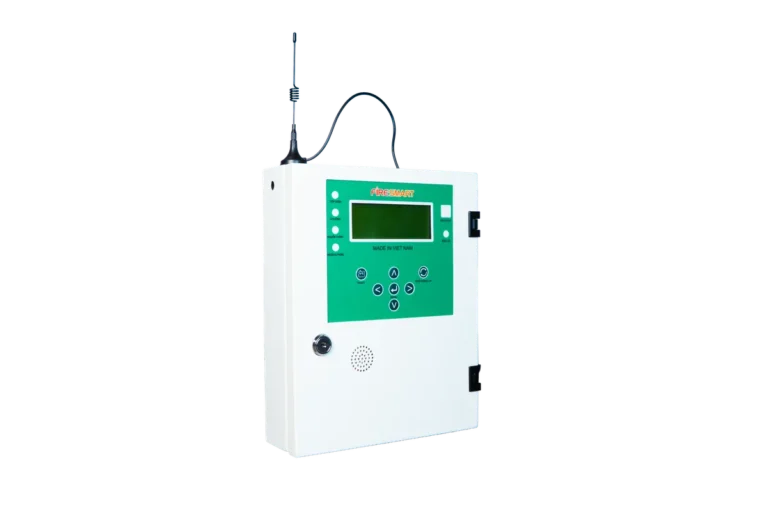 FireSmart WCP-1 wireless fire alarm control panel, manufactured in Vietnam