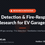FireSmart research initiative on early detection and fire-response solutions for electric vehicles in garages